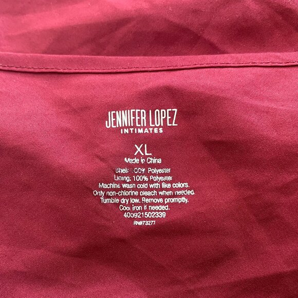 JLo Jennifer Lopez RED Silky Spaghetti strap Camisole Tank *X-LARGE* - Picture 3 of 3